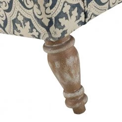 Cahokia Indigo ArmChair with Solid Wooden Legs by JAYDEN CREATION -JAYDEN CREATION Sales indigo jayden creation accent chairs hchhl0144 7 fa 1000