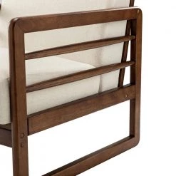 Daphne Ivory ArmChair with Solid Wood Legs by JAYDEN CREATION -JAYDEN CREATION Sales ivory jayden creation accent chairs chaf0339 ivory 44 1000