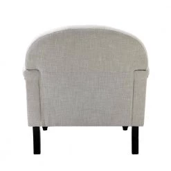 Yadira Ivory ArmChair with Turned Leg by JAYDEN CREATION -JAYDEN CREATION Sales ivory jayden creation accent chairs chdt0319 ivory 66 1000