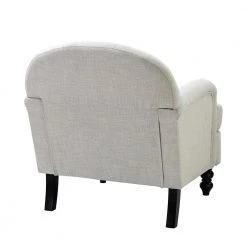 Yadira Ivory ArmChair with Turned Leg by JAYDEN CREATION -JAYDEN CREATION Sales ivory jayden creation accent chairs chdt0319 ivory c3 1000