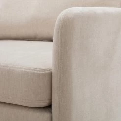 Magnesia Ivory Armchair with Metal Legs (Set of 2) by JAYDEN CREATION 16 Magnesia Ivory Armchair with Metal Legs (Set of 2) by JAYDEN CREATION -JAYDEN CREATION Sales ivory jayden creation accent chairs chhq0414 ivory s2 44 1000