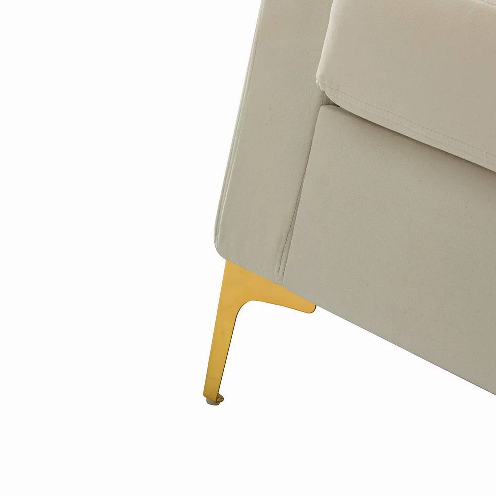 Ennomus Ivory Club Chair with Metal Legs (Set of 2) by JAYDEN CREATION 8 Ennomus Ivory Club Chair with Metal Legs (Set of 2) by JAYDEN CREATION - Image 8