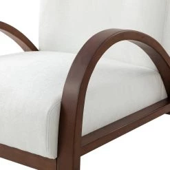 Byblis Ivory Armchair with with Button-tufted Set of 2 by JAYDEN CREATION -JAYDEN CREATION Sales ivory jayden creation accent chairs chjk0545 ivory s2 4f 1000