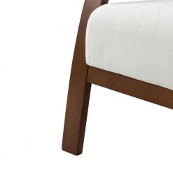 Byblis Ivory Armchair with with Button-tufted Set of 2 by JAYDEN CREATION -JAYDEN CREATION Sales ivory jayden creation accent chairs chjk0545 ivory s2 fa 1000