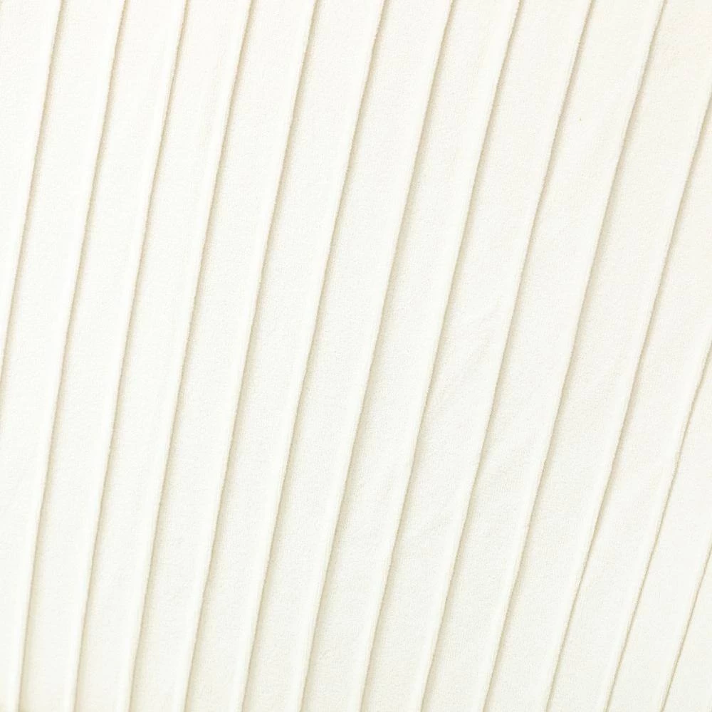 Auder Golden Legs Ivory Accent Barrel Chair with Ruched Design by JAYDEN CREATION 7 Auder Golden Legs Ivory Accent Barrel Chair with Ruched Design by JAYDEN CREATION - Image 7