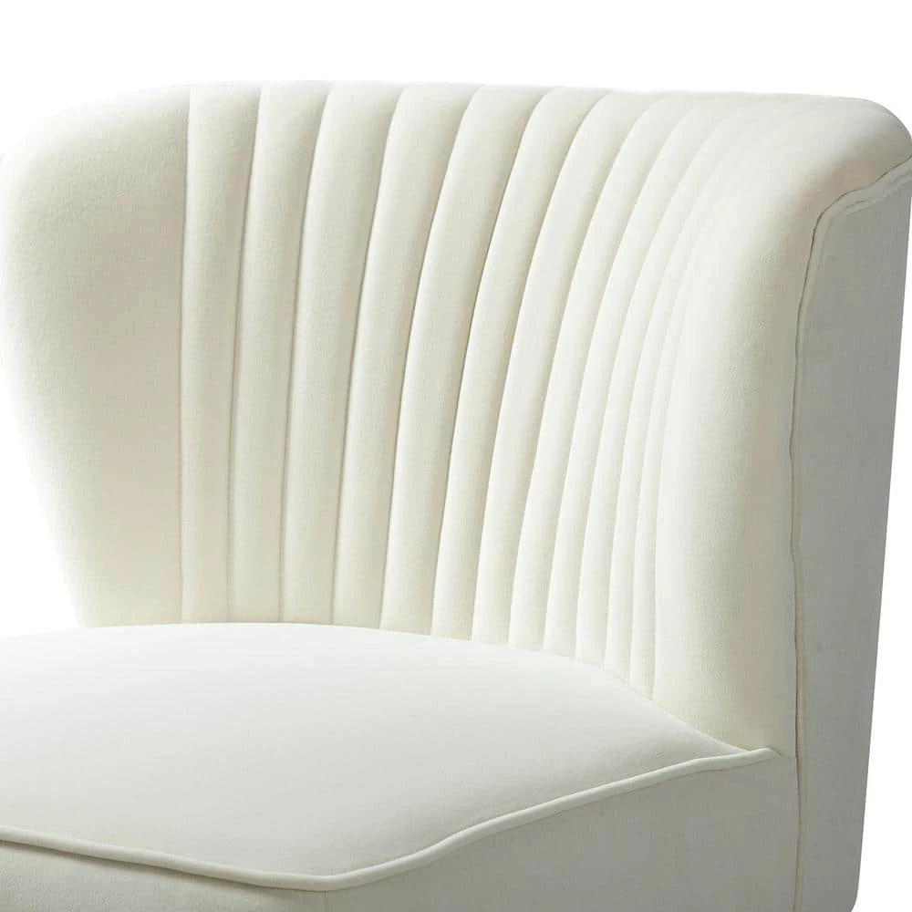 Alonzo Ivory Side Chair with Tufted Back by JAYDEN CREATION 7 Alonzo Ivory Side Chair with Tufted Back by JAYDEN CREATION - Image 7