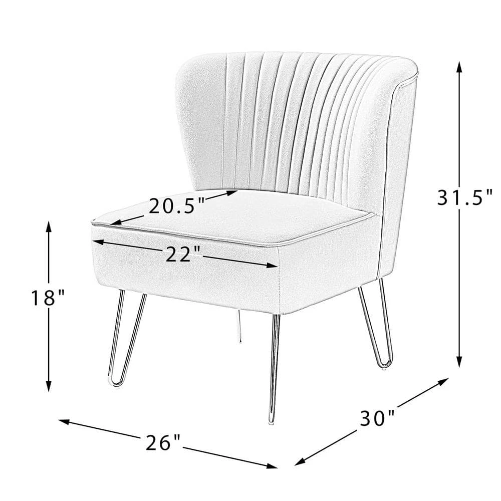 Alonzo Ivory Side Chair with Tufted Back by JAYDEN CREATION 10 Alonzo Ivory Side Chair with Tufted Back by JAYDEN CREATION - Image 10