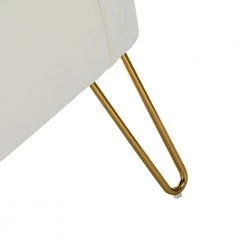 Alonzo Ivory Side Chair with Tufted Back by JAYDEN CREATION 19 Alonzo Ivory Side Chair with Tufted Back by JAYDEN CREATION -JAYDEN CREATION Sales ivory jayden creation accent chairs chm0120 ivory fa 1000