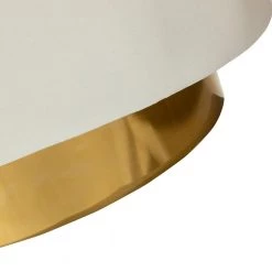 Bettina Golden Legs Ivory Velvet Barrel Arm Chair with Metal Base by JAYDEN CREATION -JAYDEN CREATION Sales ivory jayden creation accent chairs chm0141 ivory fa 1000