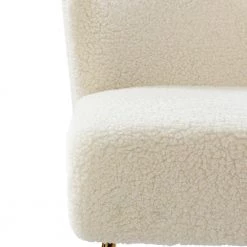 Gabriel Upholstered Ivory Side Chair with Metal Legs by JAYDEN CREATION 16 Gabriel Upholstered Ivory Side Chair with Metal Legs by JAYDEN CREATION -JAYDEN CREATION Sales ivory jayden creation accent chairs chm0381 ivory 44 1000