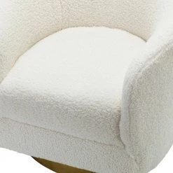 Cadeddu Ivory Swivel Barrel Chair with Metal Base (Set of 2) by JAYDEN CREATION 15 Cadeddu Ivory Swivel Barrel Chair with Metal Base (Set of 2) by JAYDEN CREATION -JAYDEN CREATION Sales ivory jayden creation accent chairs chm0450 ivory s2 1f 1000