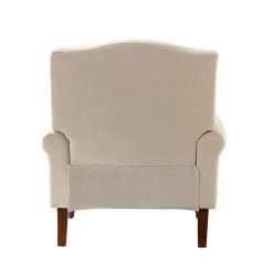 Bastien Ivory Armchair with Wooden Legs (Set of 2) by JAYDEN CREATION -JAYDEN CREATION Sales ivory jayden creation accent chairs chm0606 ivory s2 66 1000