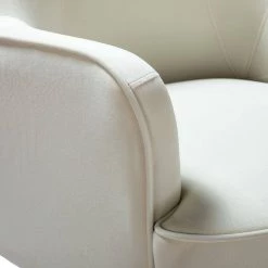 Nora Ivory Gold Legs Accent Chair by JAYDEN CREATION -JAYDEN CREATION Sales ivory jayden creation accent chairs chm6154a ivory 44 1000