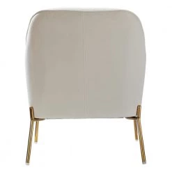 Nora Ivory Gold Legs Accent Chair by JAYDEN CREATION -JAYDEN CREATION Sales ivory jayden creation accent chairs chm6154a ivory 66 1000
