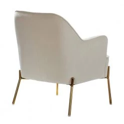 Nora Ivory Gold Legs Accent Chair by JAYDEN CREATION -JAYDEN CREATION Sales ivory jayden creation accent chairs chm6154a ivory c3 1000