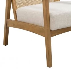Marita Ivory Rattan Accent Armchair (Set of 2) by JAYDEN CREATION -JAYDEN CREATION Sales ivory jayden creation accent chairs chtpp0294 ivory s2 44 1000