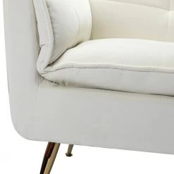 Mδ nico Contemporary and Classic Ivory Armchair with Metal (Set of 2) by JAYDEN CREATION 16 Mδ nico Contemporary and Classic Ivory Armchair with Metal (Set of 2) by JAYDEN CREATION -JAYDEN CREATION Sales ivory jayden creation accent chairs chwh0284 ivory s2 44 1000