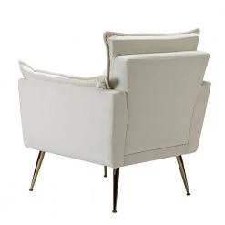 Mδ nico Contemporary and Classic Ivory Armchair with Metal (Set of 2) by JAYDEN CREATION 13 Mδ nico Contemporary and Classic Ivory Armchair with Metal (Set of 2) by JAYDEN CREATION -JAYDEN CREATION Sales ivory jayden creation accent chairs chwh0284 ivory s2 c3 1000
