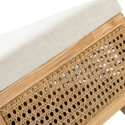 Leucas 43.5 in. W x 16 in. D x 17.2 in. H Ivory Bench with Storage by JAYDEN CREATION -JAYDEN CREATION Sales ivory jayden creation bedroom benches bes0480 ivory 1f 1000