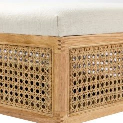 Leucas 43.5 in. W x 16 in. D x 17.2 in. H Ivory Bench with Storage by JAYDEN CREATION -JAYDEN CREATION Sales ivory jayden creation bedroom benches bes0480 ivory 44 1000