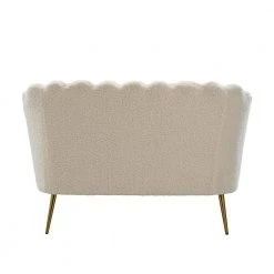 Menephron 51.5 in. Ivory Loveseat with Metal Legs by JAYDEN CREATION 12 Menephron 51.5 in. Ivory Loveseat with Metal Legs by JAYDEN CREATION -JAYDEN CREATION Sales ivory jayden creation loveseats sfm0452 ivory 66 1000