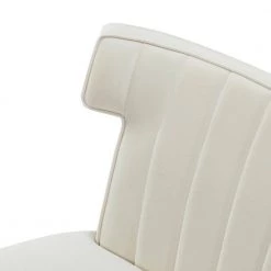 Cupid 46 in. Armless Comfy Tufted Ivory Loveseat with Nailhead Trim by JAYDEN CREATION -JAYDEN CREATION Sales ivory jayden creation loveseats sfm0509 ivory 44 1000