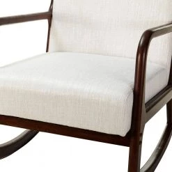Cecilia Ivory Rocking Chair with Tight Back by JAYDEN CREATION -JAYDEN CREATION Sales ivory jayden creation rockers gliders ottomans chqy0079 ivory 4f 1000
