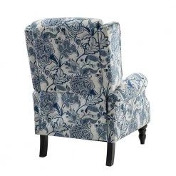 Bogazk Jacobean Comfy Manual Recliner with Wood Base by JAYDEN CREATION -JAYDEN CREATION Sales jacobean jayden creation recliners hrchd0194 11 c3 1000