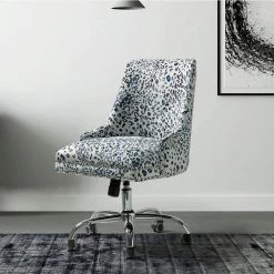 Alida Leopard Swivel Task Chair by JAYDEN CREATION -JAYDEN CREATION Sales leopard jayden creation task chairs ofm0002 leopard 31 1000