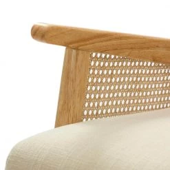 Kamil Linen Armchair with Solid Wood Legs set of 2 by JAYDEN CREATION -JAYDEN CREATION Sales linen jayden creation accent chairs chs0553 linen s2 44 1000