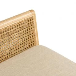 Berline Linen Bench with Solid Wood Legs by JAYDEN CREATION -JAYDEN CREATION Sales linen jayden creation ottomans bes0582 linen 4f 1000