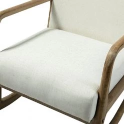 Celipe Linen Rocking Chair with Lumbar Pillow by JAYDEN CREATION 14 Celipe Linen Rocking Chair with Lumbar Pillow by JAYDEN CREATION -JAYDEN CREATION Sales linen jayden creation rockers gliders ottomans chmyn0176 linen 4f 1000