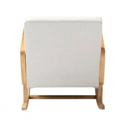 Williams Linen Rocking Chair with Rattan Arms by JAYDEN CREATION 12 Williams Linen Rocking Chair with Rattan Arms by JAYDEN CREATION -JAYDEN CREATION Sales linen jayden creation rockers gliders ottomans hrks0281 linen 66 1000