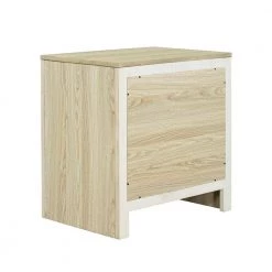 Valter 23 in. W x 16 in. D x 23.7 in. H 2-Drawer Maple Nightstand with 2-Drawers by JAYDEN CREATION -JAYDEN CREATION Sales maple jayden creation nightstands nssj0397 maple c3 1000