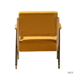 Cornelio Mustard Upholstered Armchair with Padded Arms (Set of 2) by JAYDEN CREATION 12 Cornelio Mustard Upholstered Armchair with Padded Arms (Set of 2) by JAYDEN CREATION -JAYDEN CREATION Sales mustard jayden creation accent chairs chdt0164 mustard s2 66 1000