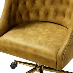 ET MUSTARD SWIVEL TASK CHAIR by JAYDEN CREATION -JAYDEN CREATION Sales mustard jayden creation task chairs chds0026 mustard 4f 1000