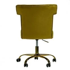 Alla Mustard Swivel Task Chair by JAYDEN CREATION -JAYDEN CREATION Sales mustard jayden creation task chairs ofm0001 mustard 66 1000