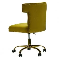 Alla Mustard Swivel Task Chair by JAYDEN CREATION -JAYDEN CREATION Sales mustard jayden creation task chairs ofm0001 mustard c3 1000