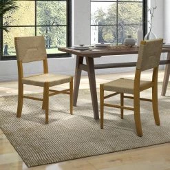 Palaestina Natural Dining Chair, Set of 2 by JAYDEN CREATION -JAYDEN CREATION Sales natural jayden creation dining chairs dchj0491 natural 31 1000