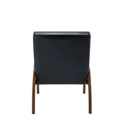 Eileithyia Navy ArmChair with Solid Wood Legs (Set of 2) by JAYDEN CREATION -JAYDEN CREATION Sales navy jayden creation accent chairs chaf0460 navy s2 66 1000