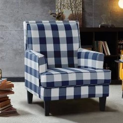 Filton Navy Armchair by JAYDEN CREATION -JAYDEN CREATION Sales navy jayden creation accent chairs chhy0034 navy 31 1000