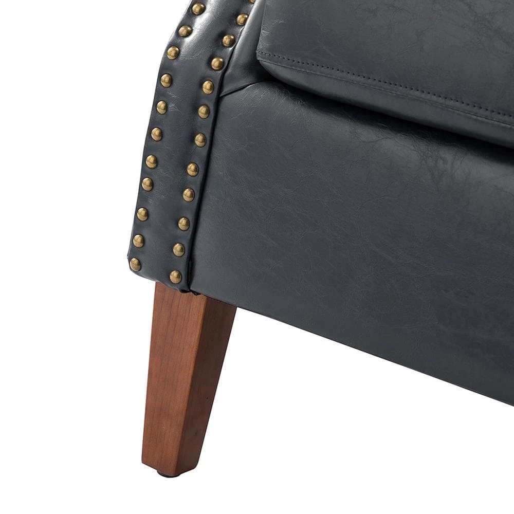 Gianluigi Navy ArmChair with Rolled Arms (Set of 2) by JAYDEN CREATION 8 Gianluigi Navy ArmChair with Rolled Arms (Set of 2) by JAYDEN CREATION - Image 8