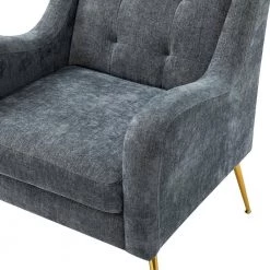 Lyrnesus Navy Armchair With Random Colors by JAYDEN CREATION -JAYDEN CREATION Sales navy jayden creation accent chairs chwh0495 navy s2 4f 1000