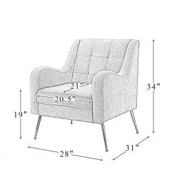 Lyrnesus Navy Armchair With Random Colors by JAYDEN CREATION -JAYDEN CREATION Sales navy jayden creation accent chairs chwh0495 navy s2 76 1000