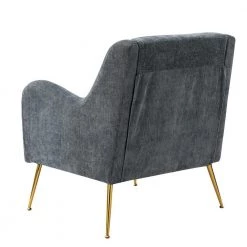Lyrnesus Navy Armchair With Random Colors by JAYDEN CREATION -JAYDEN CREATION Sales navy jayden creation accent chairs chwh0495 navy s2 c3 1000