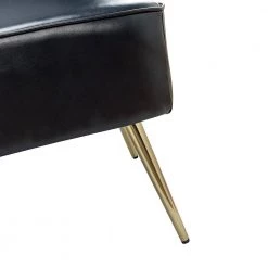 Vittoria 47 in. Navy Loveseat with Metal Legs by JAYDEN CREATION -JAYDEN CREATION Sales navy jayden creation loveseats sfm0436 navy fa 1000