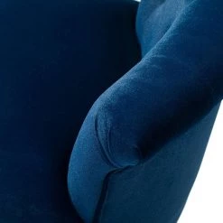 Nila Navy Vanity Stool with Wings (Set of 2) by JAYDEN CREATION -JAYDEN CREATION Sales navy jayden creation makeup vanities vss0292 navy s2 44 1000