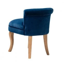 Nila Navy Vanity Stool with Wings (Set of 2) by JAYDEN CREATION -JAYDEN CREATION Sales navy jayden creation makeup vanities vss0292 navy s2 c3 1000