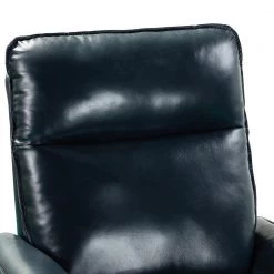 Tanis 30.2 in. Wide Navy Genuine Leather Power Recliner by JAYDEN CREATION -JAYDEN CREATION Sales navy jayden creation recliners hrcxa0265 navy 44 1000