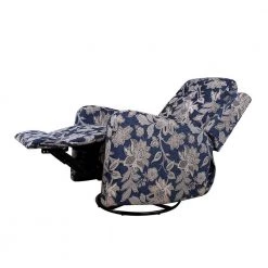 Bellamy Navy Swivel Recliner with Metal Base by JAYDEN CREATION -JAYDEN CREATION Sales navy jayden creation recliners knm598 navy fa 1000